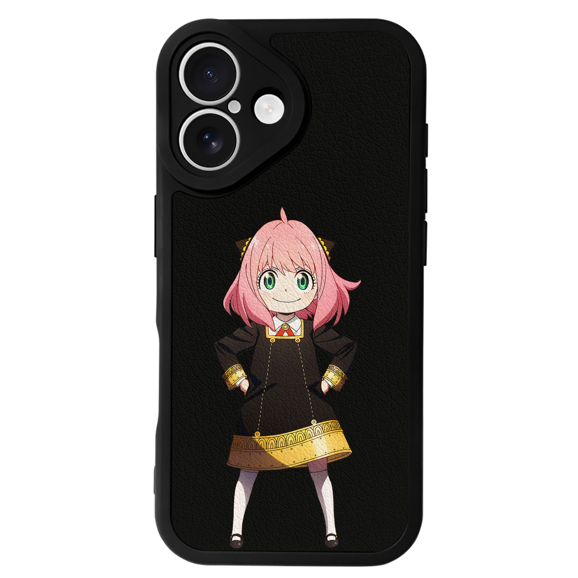 （画像用） SPY×FAMILY间谍家家酒 【iPhone 16シリーズ対応】シリコンスマホケース（レザー調） 材質：シリコン
